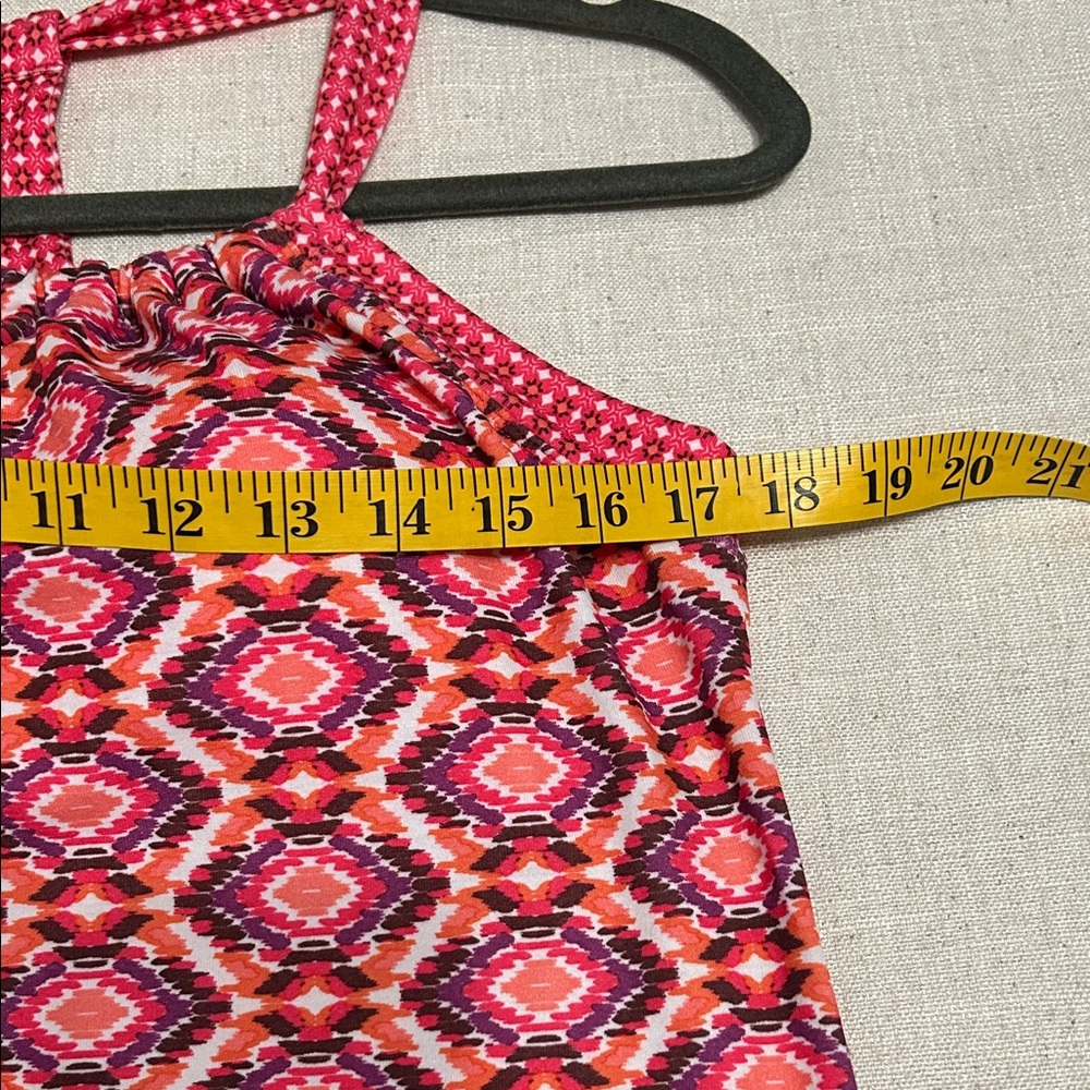Prana Dress Women’s XL Pink Quin Geometric Mini Stretch Outdoor - Picture 7 of 15
